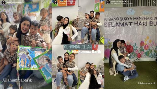 Bikin Haru! Paula Verhoeven Akhirnya Ketemu Anak,  Nangis Bisa Rayakan Hari Ibu Meski di Sekolah