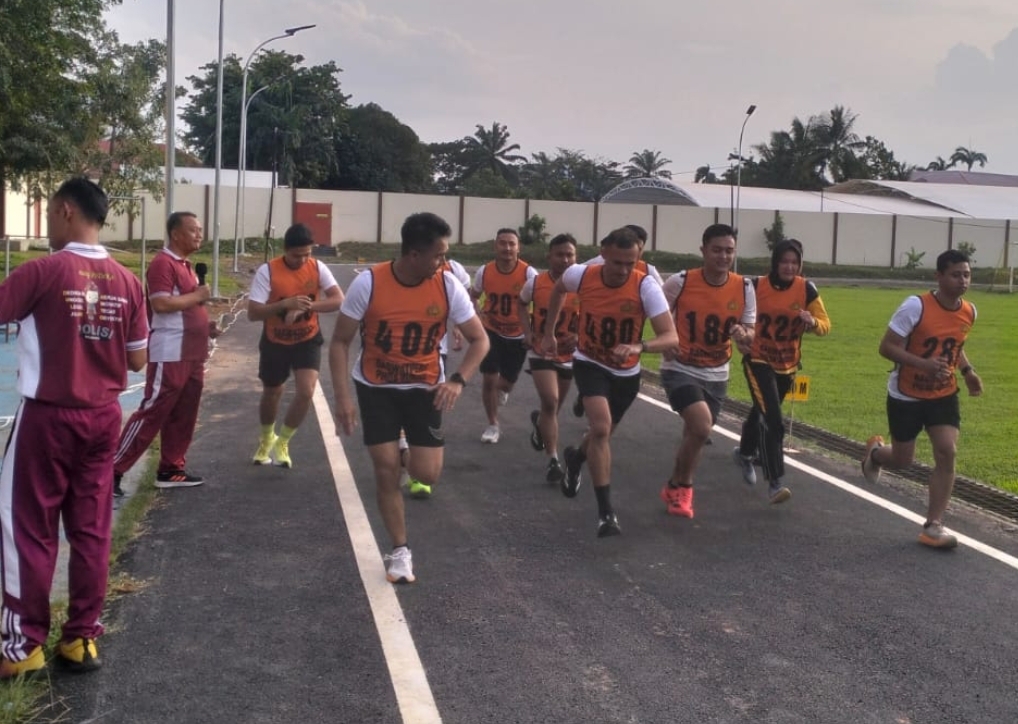 Polda Sumsel Seleksi Calon Mahasiswa S-2 STIK 2026, Uji Fisik dan Beladiri Digelar