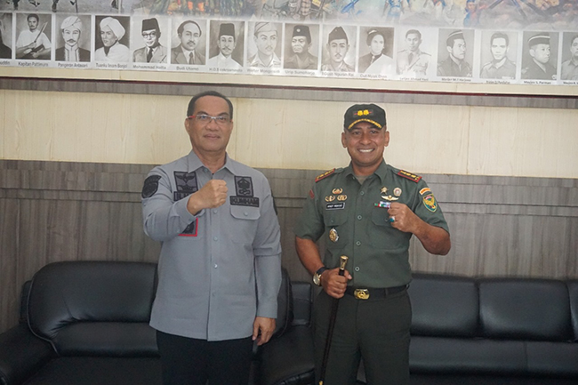  Jaga Keamanan di Lapas dan Rutan, Kemenkumham Sumsel Gandeng Kodim 0418/Palembang
