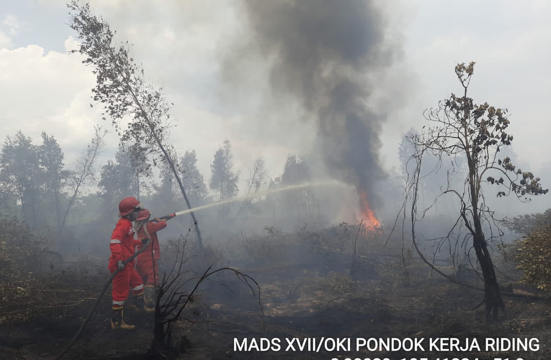Awal Juli 2025 Pemkab OKI Gelar Apel Pasukan Kesiapsiagaan Karhutla