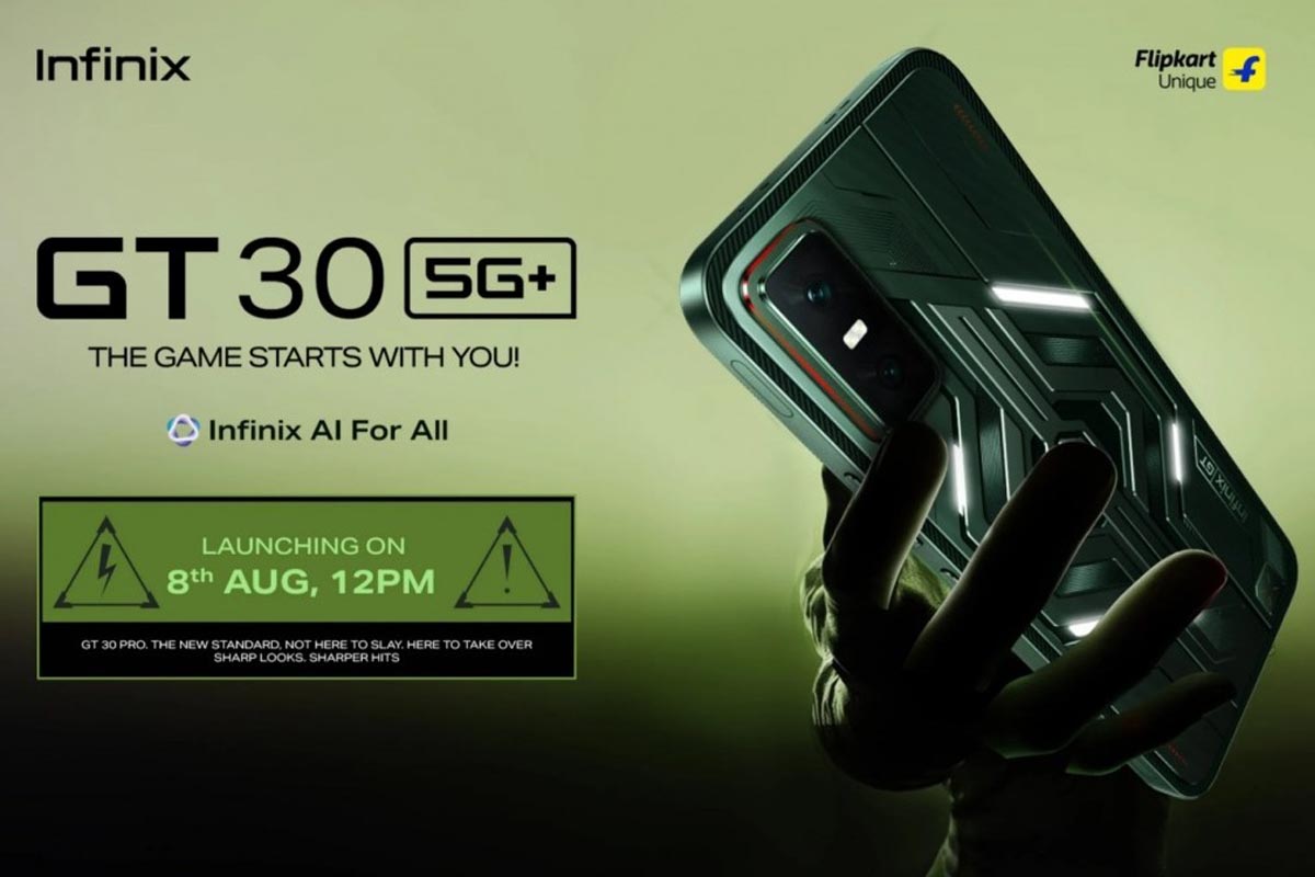 Infinix GT 30, Smartphone Gaming Mengusung SoC MediaTek Dimensity 7400 