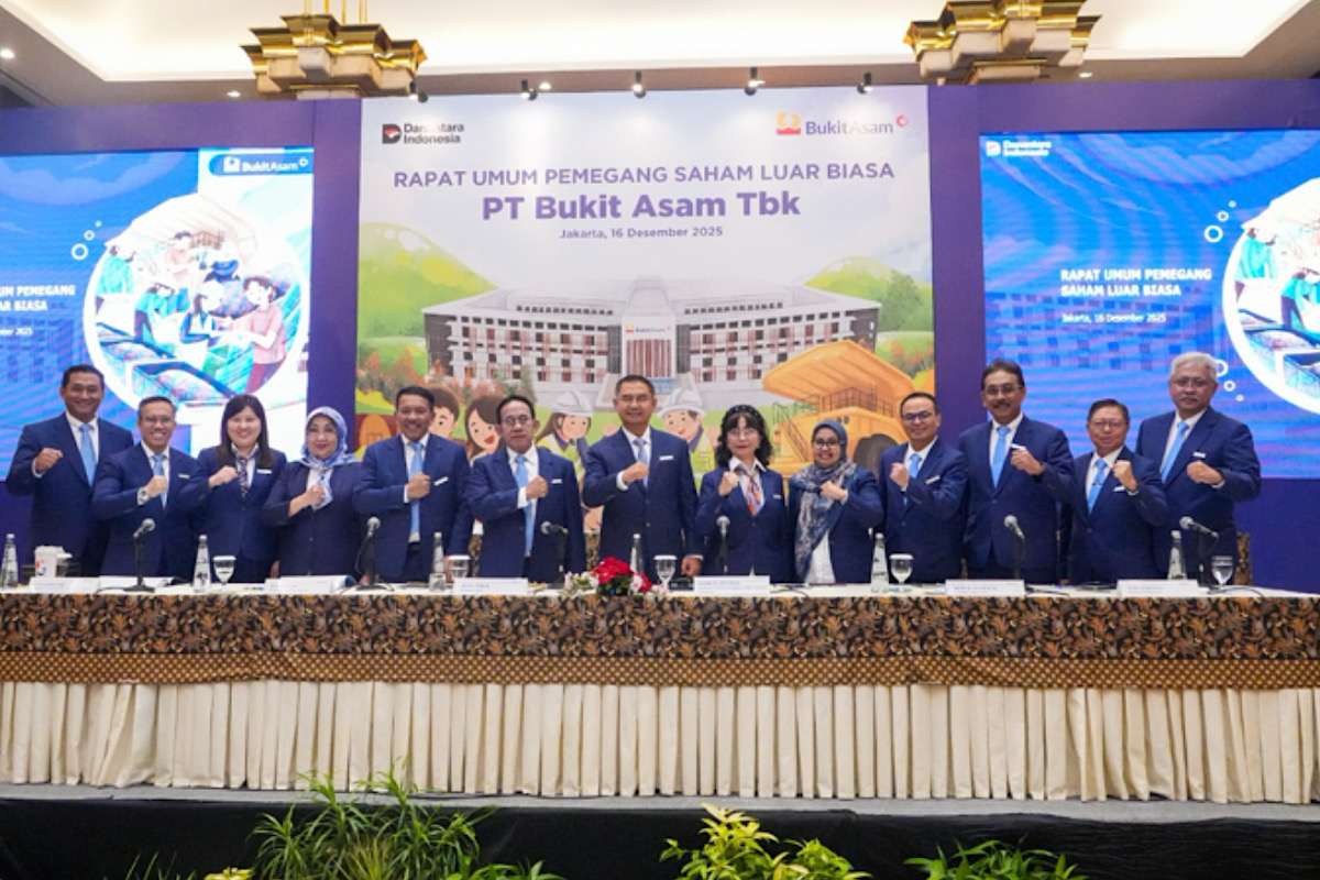 Gelar RUPSLB 2025, PTBA Perkuat Tata Kelola dan Strategi Bisnis Perusahaan