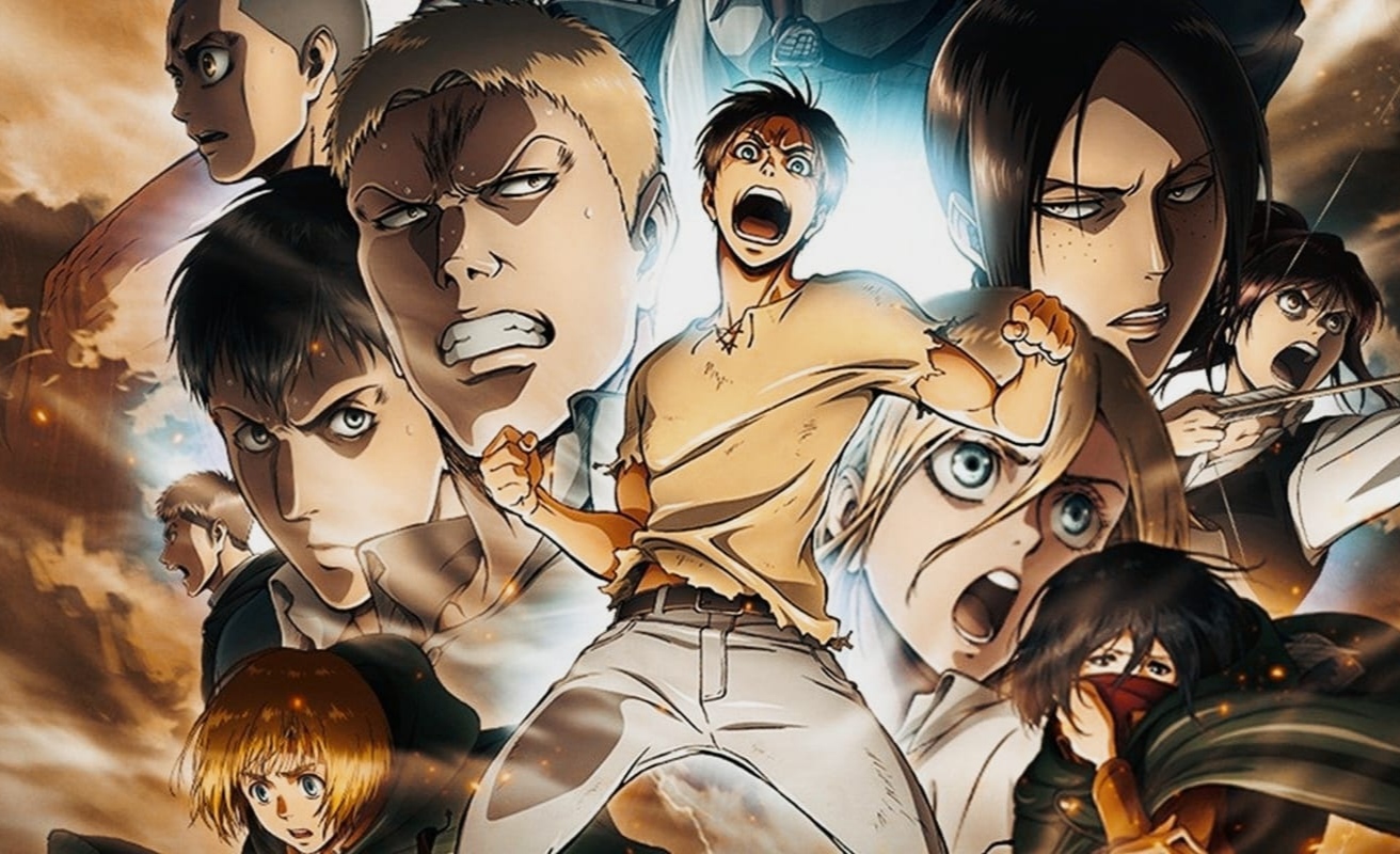 Anime Attack on Titan: Kehidupan Bangsa Eldia yang Damai Porak Poranda Diserang Mahluk Aneh