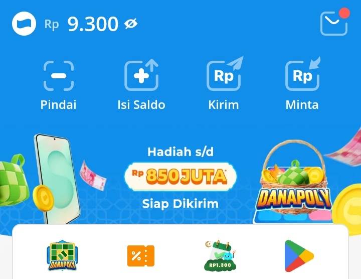 Saldo Gratis DANA Kaget Rp750.000 Menanti, Begini Cara Mudah Klaim Link