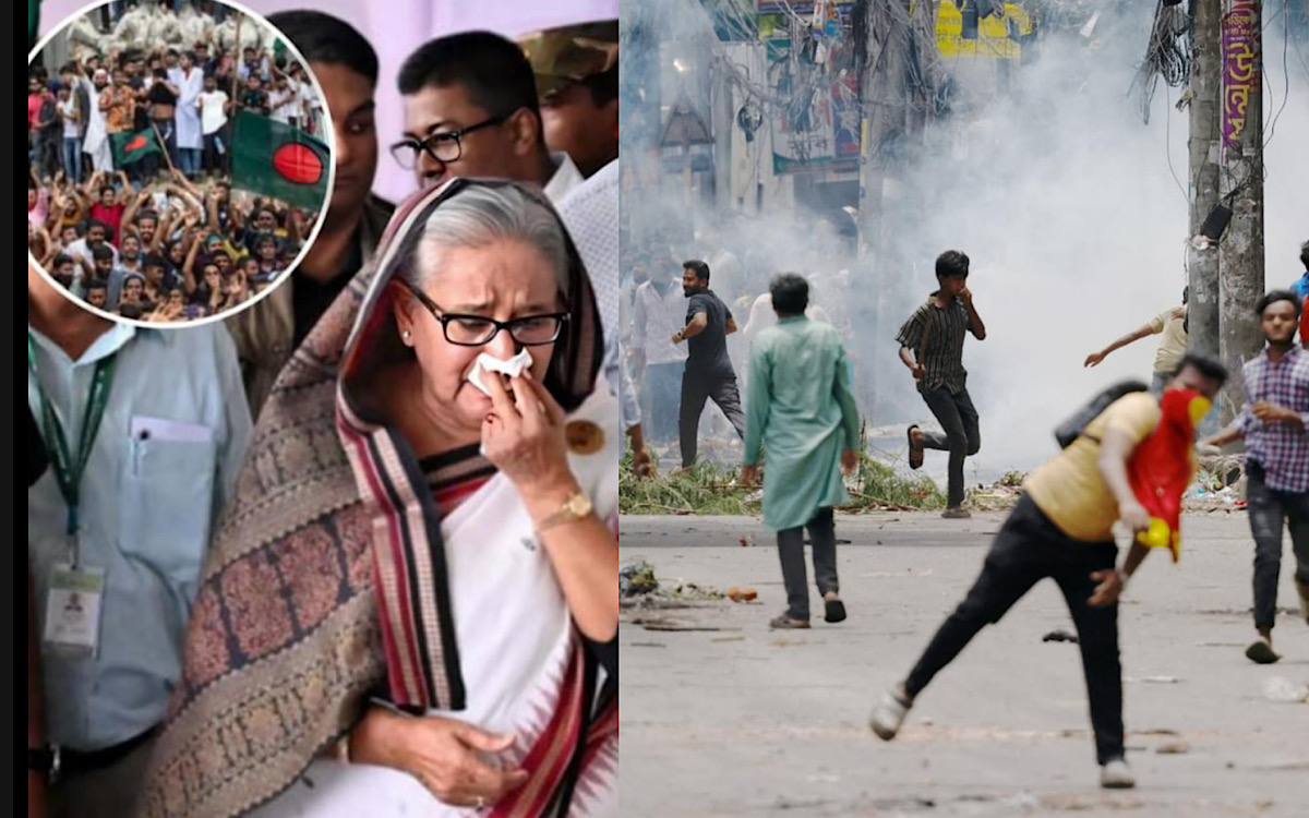 Mencekam, PM Bangladesh Kabur Tinggalkan Istana, Tak Sempat Rekam Pidato Perpisahan Usai Mengundurkan Diri