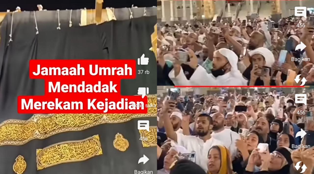Jemaah Haji dan Umrah Dibuat Gempar Saksikan Hal Tak Biasa di Ka'bah, Netizen Sampai Histeris, Ada Apa?