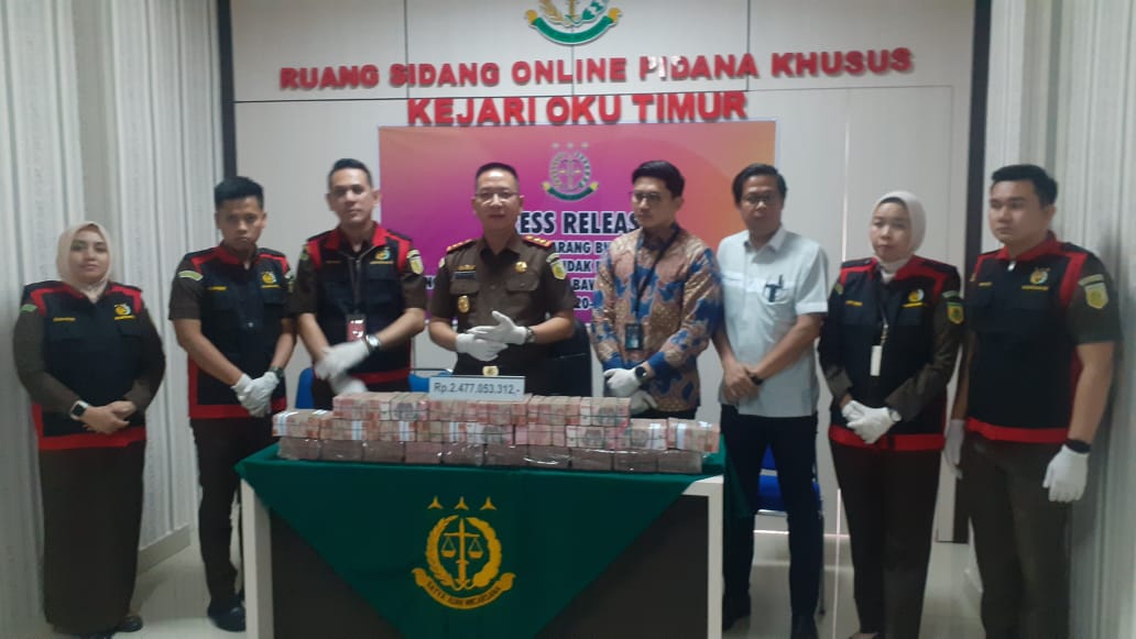 Dugaan Korupsi Dana Hibah Bawaslu OKU Timur, Kejaksaan Sita Uang Rp 2,4 Miliar