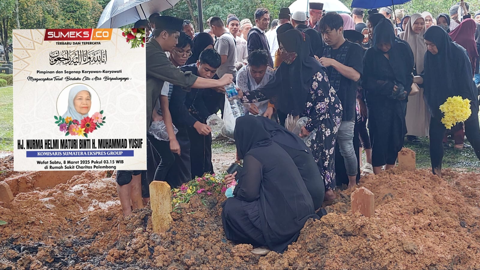 Komisaris Sumatera Ekspres Berpulang ke Rahmatullah, Semoga Husnul Khotimah