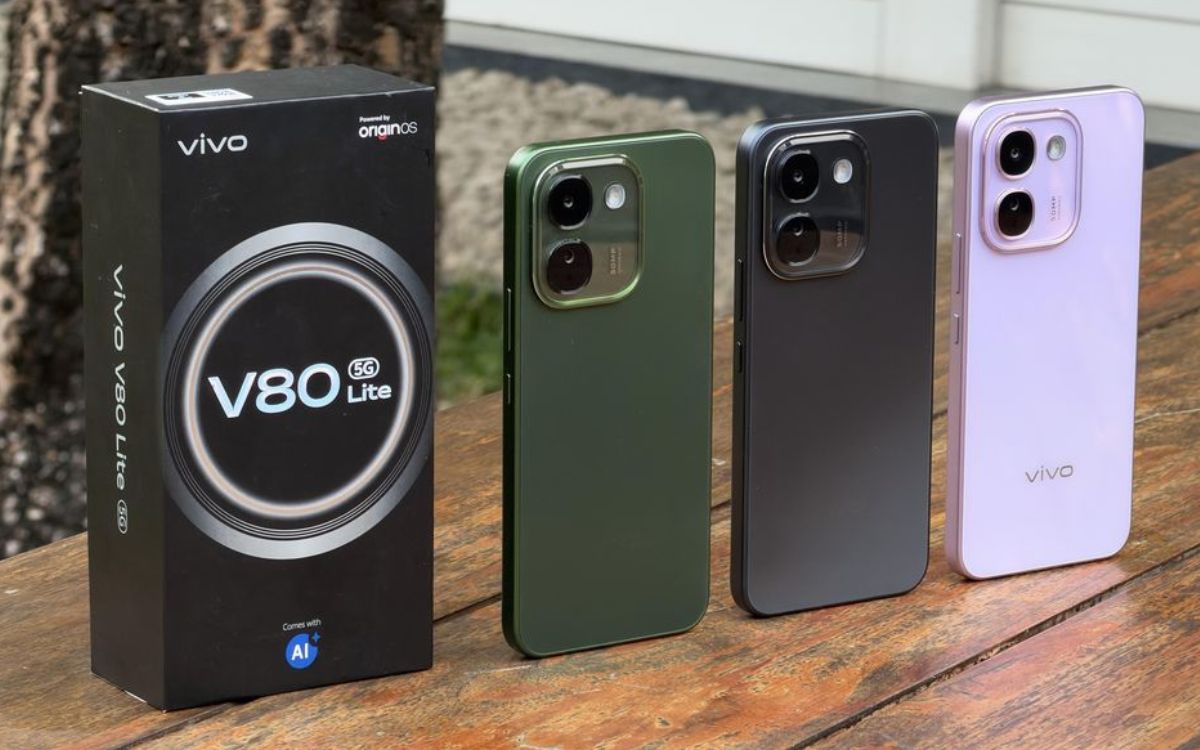 Vivo V80 Lite 5G Hadir dengan Dibekali Kamera 50MP dan  Jaringan 5G