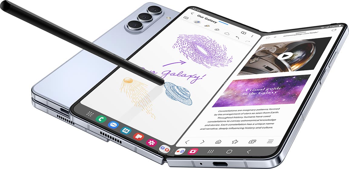 Samsung Galaxy Z Fold 5 sebagai Hp Multi Aplikasi, Terkenal dengan Spesifikasi yang Lebih Kuat dan Canggih 