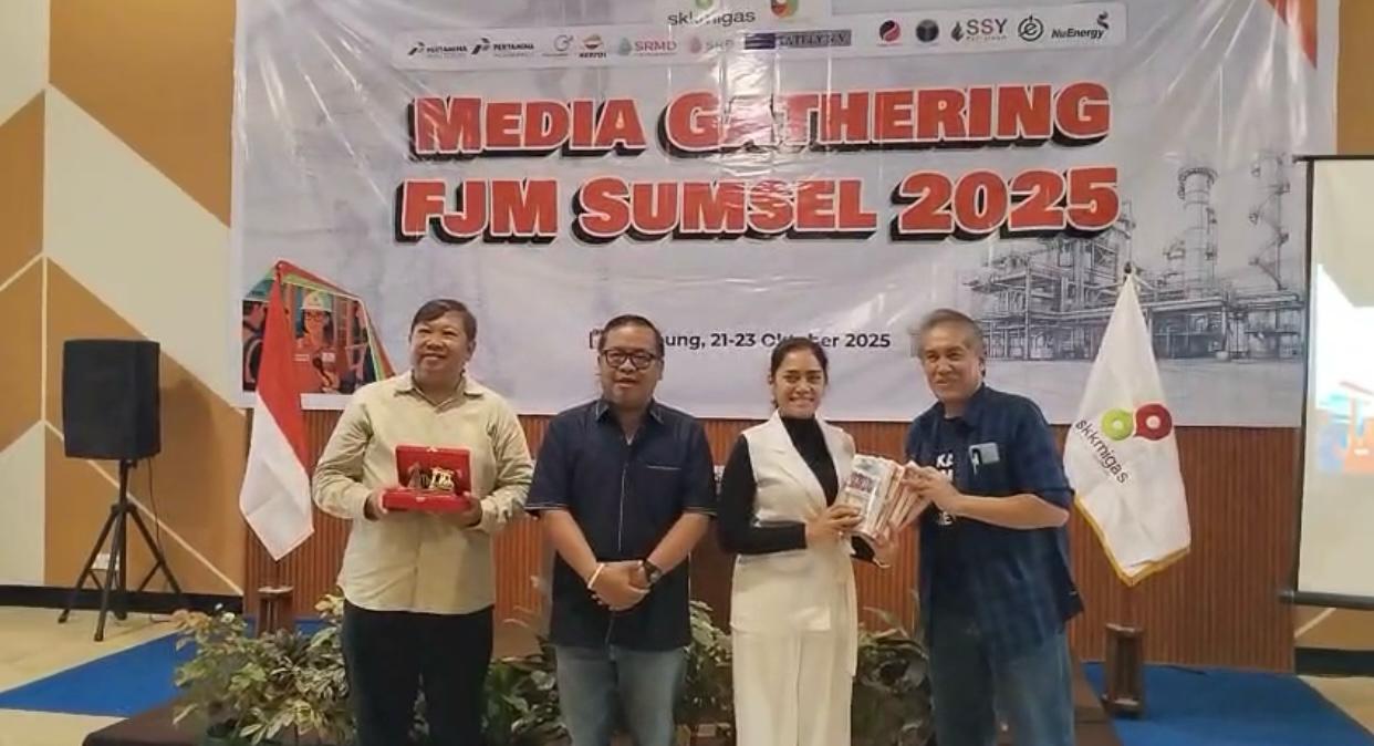 Media Gathering FJM Sumsel 2025, SKK Migas Ajak Pers Perkuat Edukasi Publik Soal Energi