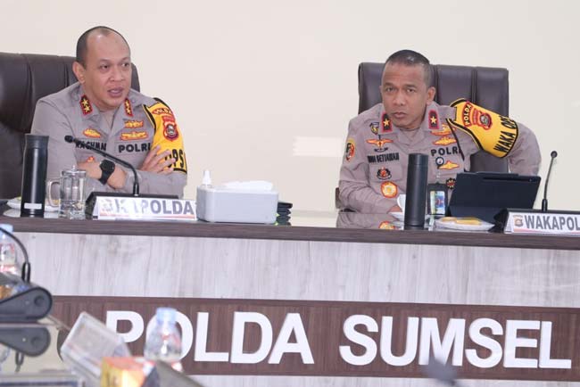 Di Bawah Pimpinan Irjen Pol Rachmad Wibowo, Polda Sumsel Peringkat 8 Kepercayaan Publik