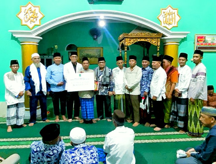 Program Sumbang Masjid Dilakukan Sejak 2017, Ini Harapan Bupati PALI