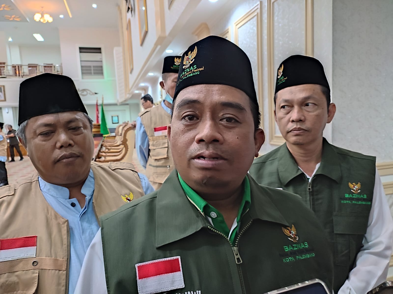 PNS Pemkot Palembang Bayar Zakat di Baznas