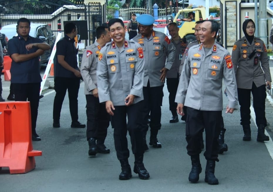 Pastikan Pelayanan Optimal, Kapolda Sumsel  Irjen Pol Dr. Sandi Nugroho Inspeksi Kondisi Mapolda