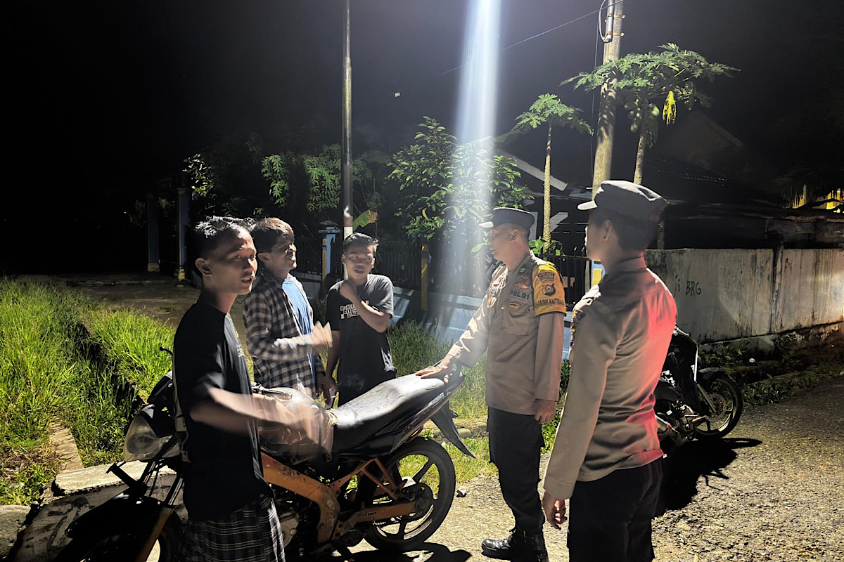 Antisipasi 3C, Polsek Lubai Edukasi Remaja Nongkrong