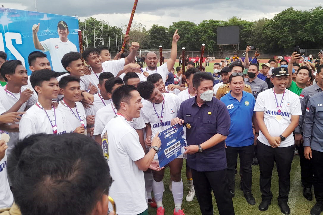 Piala Gubernur Sumsel U-20 Ditutup, Herman Deru Minta Kompetisi Digelar Secara Rutin