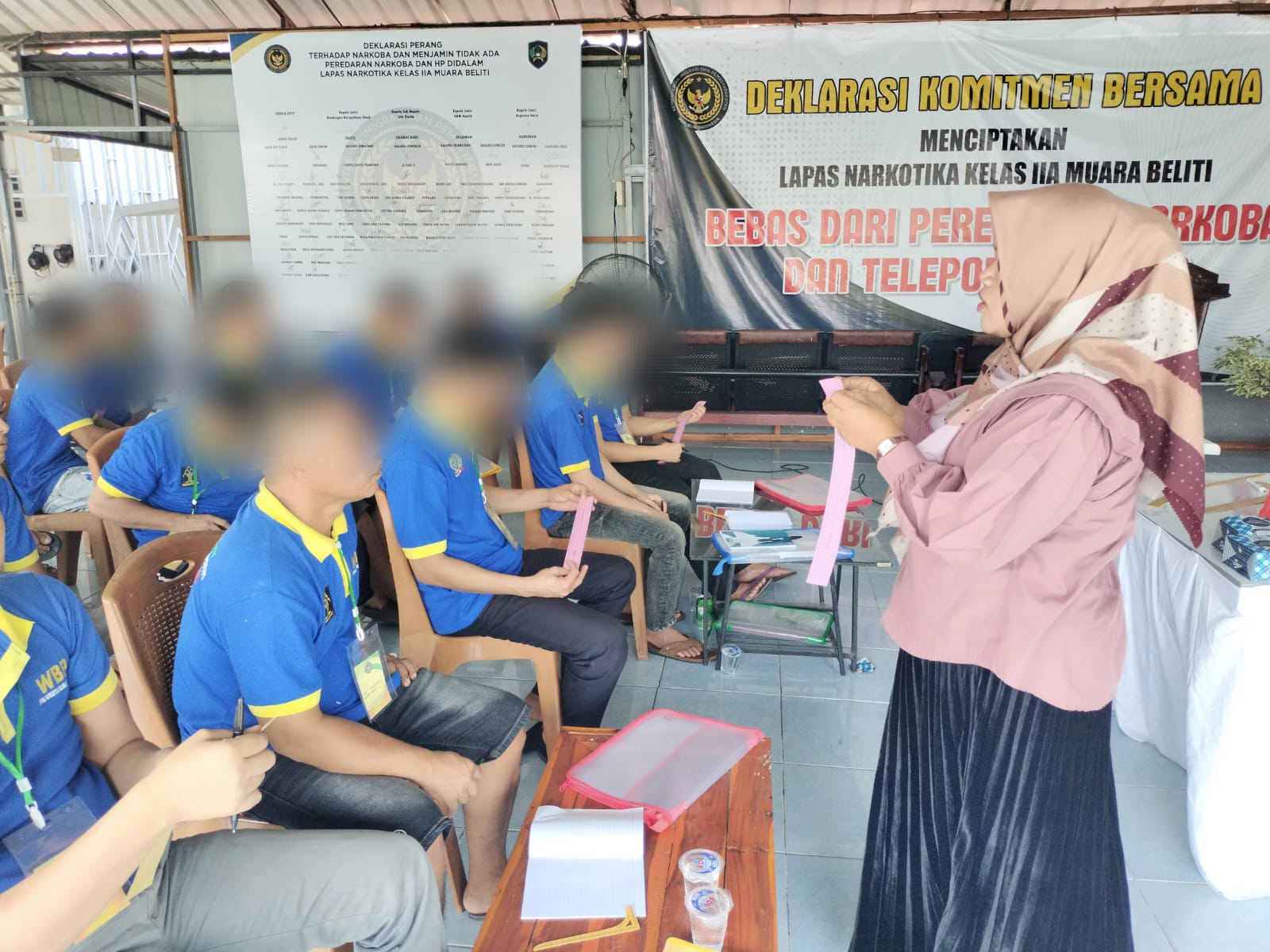 Lapas Narkotika Muara Beliti Gelar Pelatihan Kemandirian Bersertifikat untuk Warga Binaan