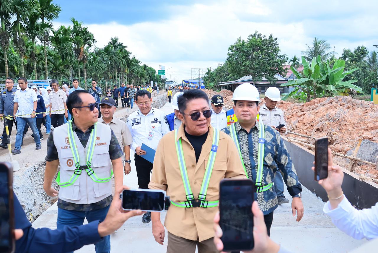 Groundbreaking Akses TPI Sungsang Jadi Momentum Penguatan Konektivitas Banyuasin