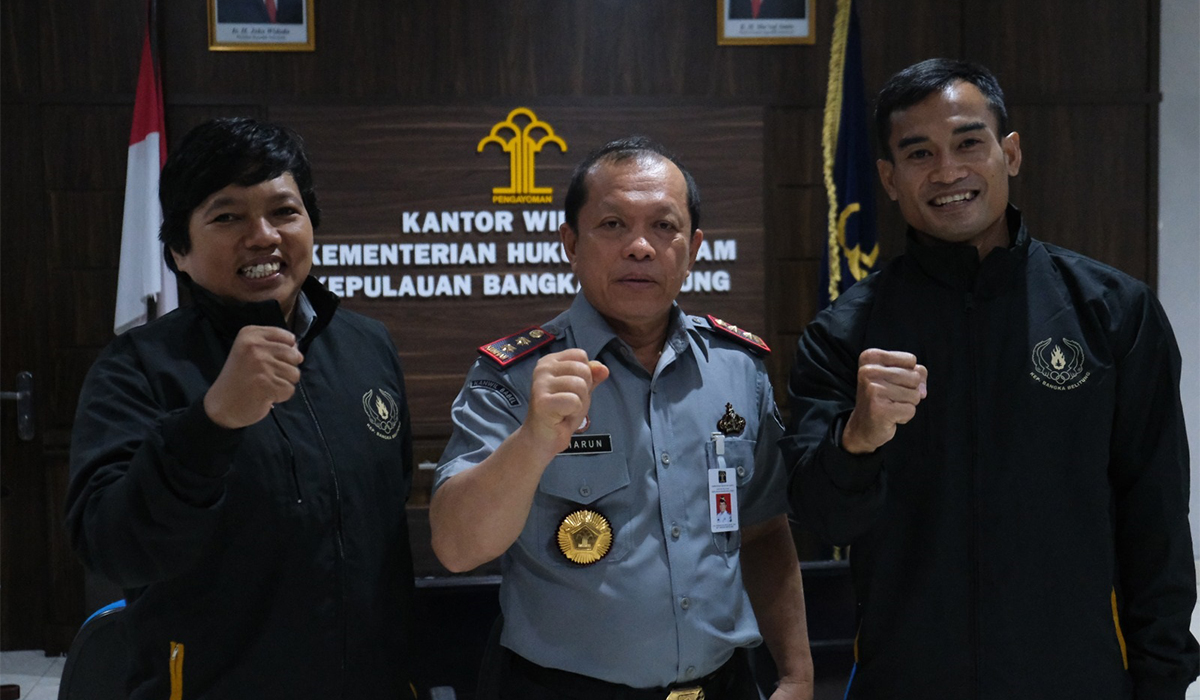 KEREN! 2 Pegawai Lapas di Kemenkumham Babel Ikut Porwil XI Sumatera 2023
