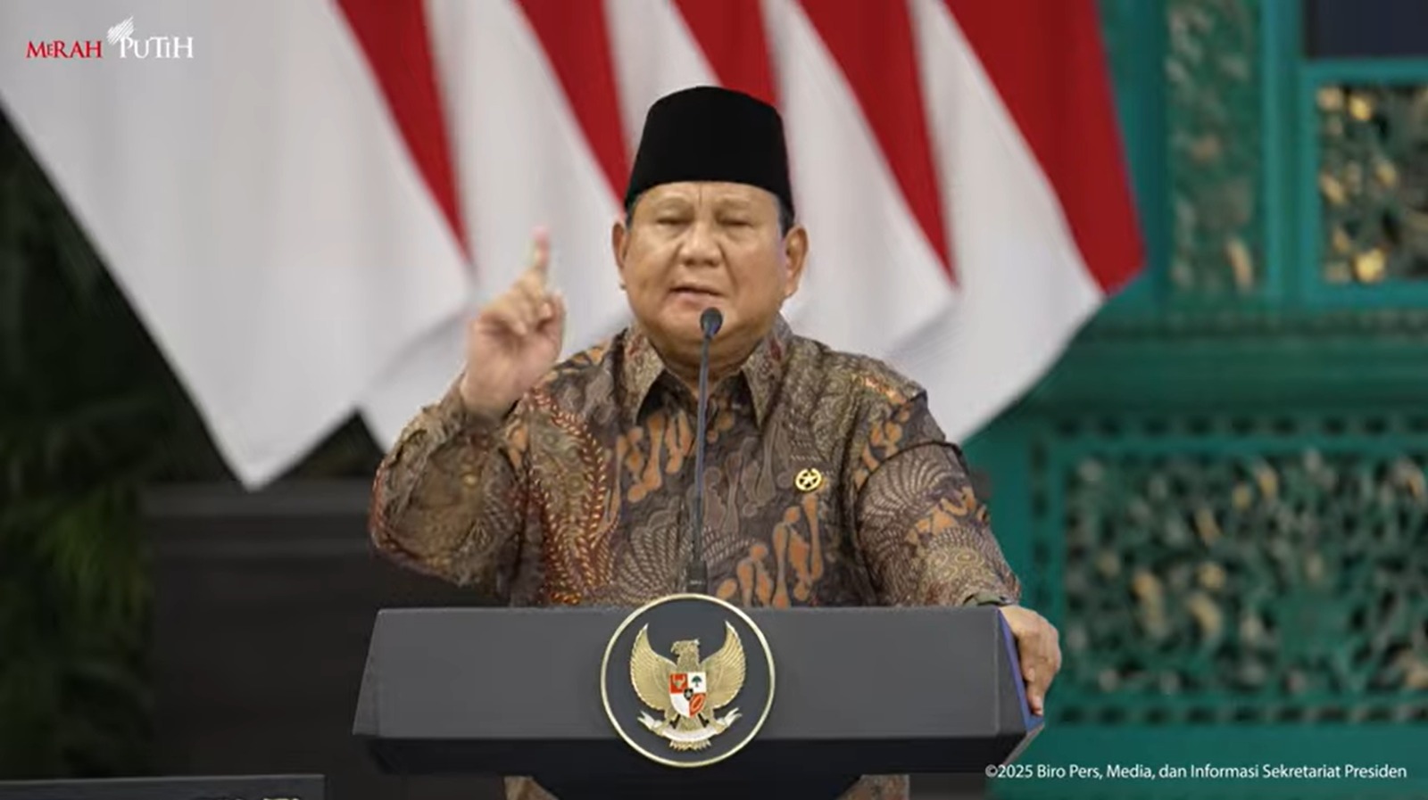 Presiden Prabowo Sebut 1 Tahun Kepemimpinannya, Produksi Pangan Indonesia Berhasil Cetak Rekor Tertinggi