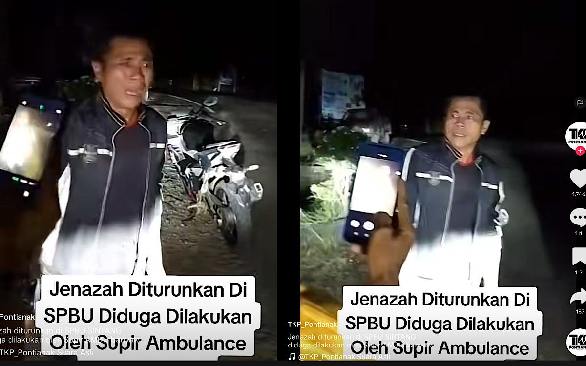 Viral Jenazah Diturunkan di SPBU Gara-gara Sopir Ambulans Minta Duit Bensin Tak Dikasih 