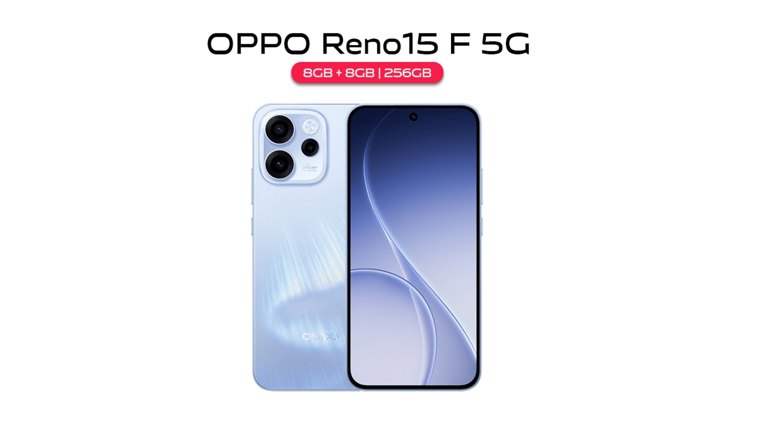 OPPO Reno15 F 5G: Desain Premium, Kamera 50 MP OIS dan Selfie Ultrawide,  Unggulkan Fotografi