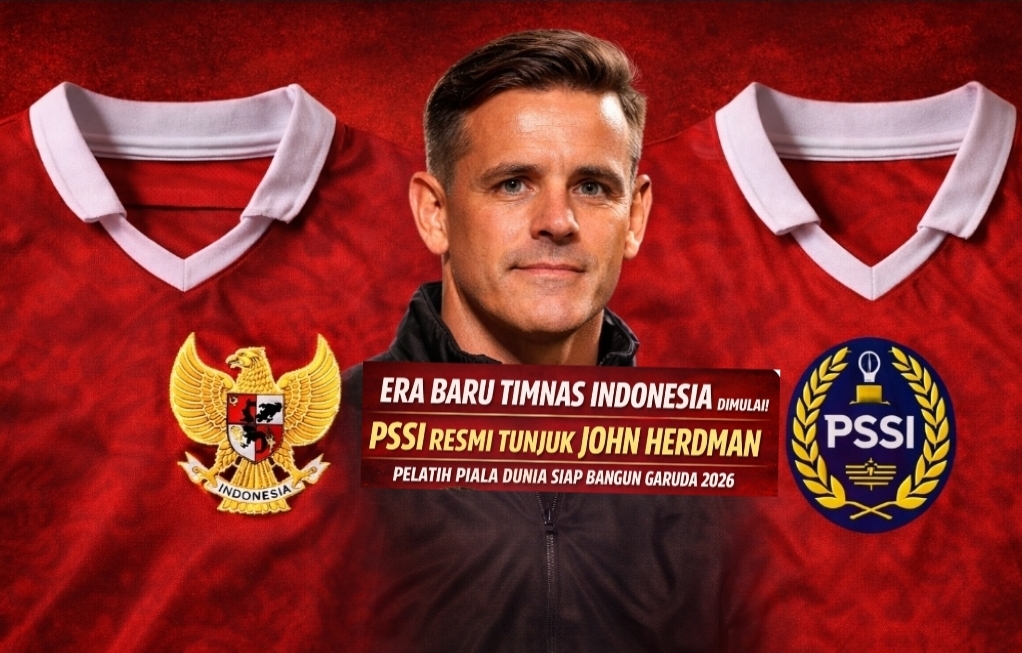 Era Baru Timnas Indonesia Dimulai, PSSI Resmi Tunjuk John Herdman, Ini Targetnya