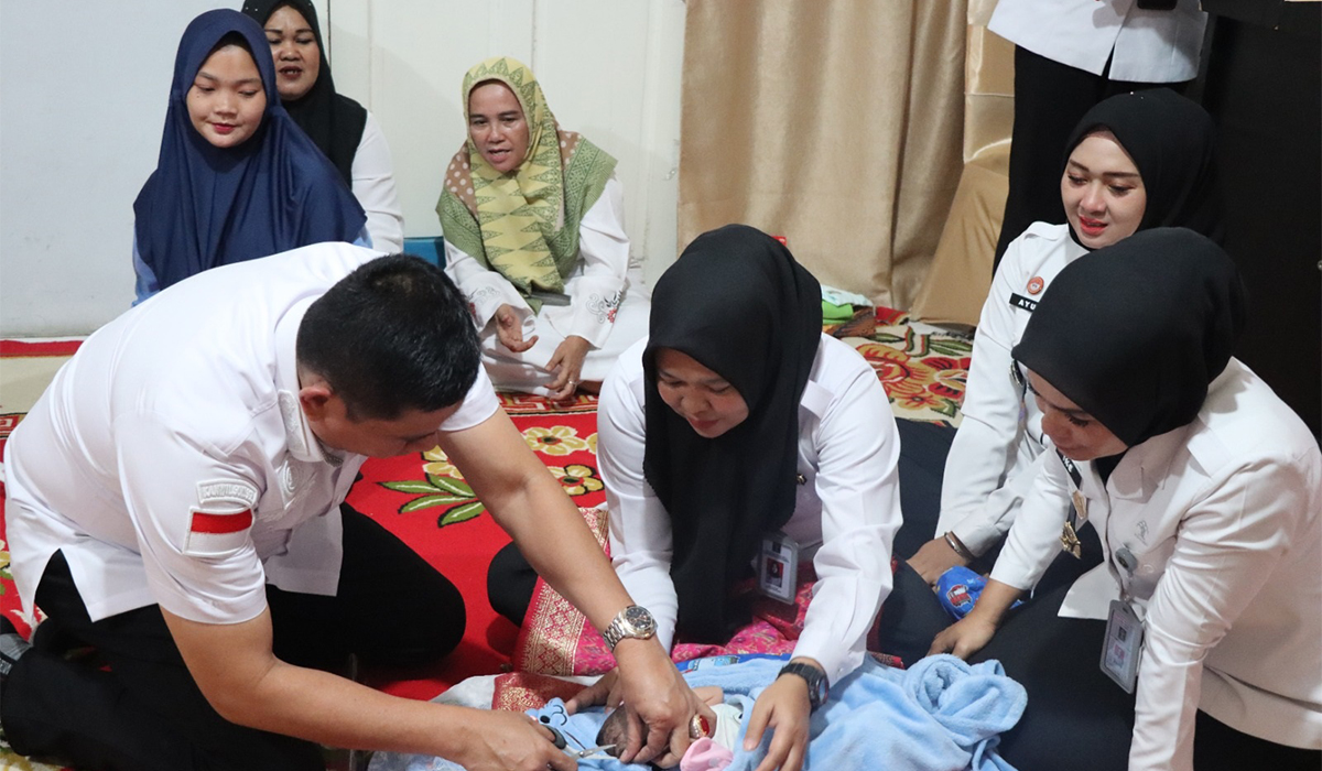 Mengayomi WBP, Lapas Perempuan Palembang Gelar Aqiqah dan Tasyakuran Bayi Bawaan WBP