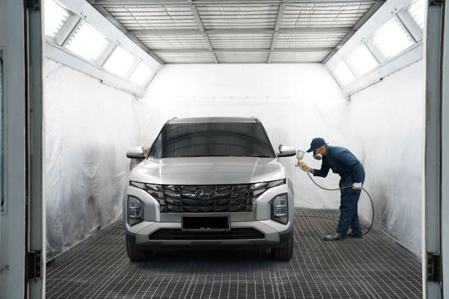 Hyundai Resmikan Layanan Body & Paint