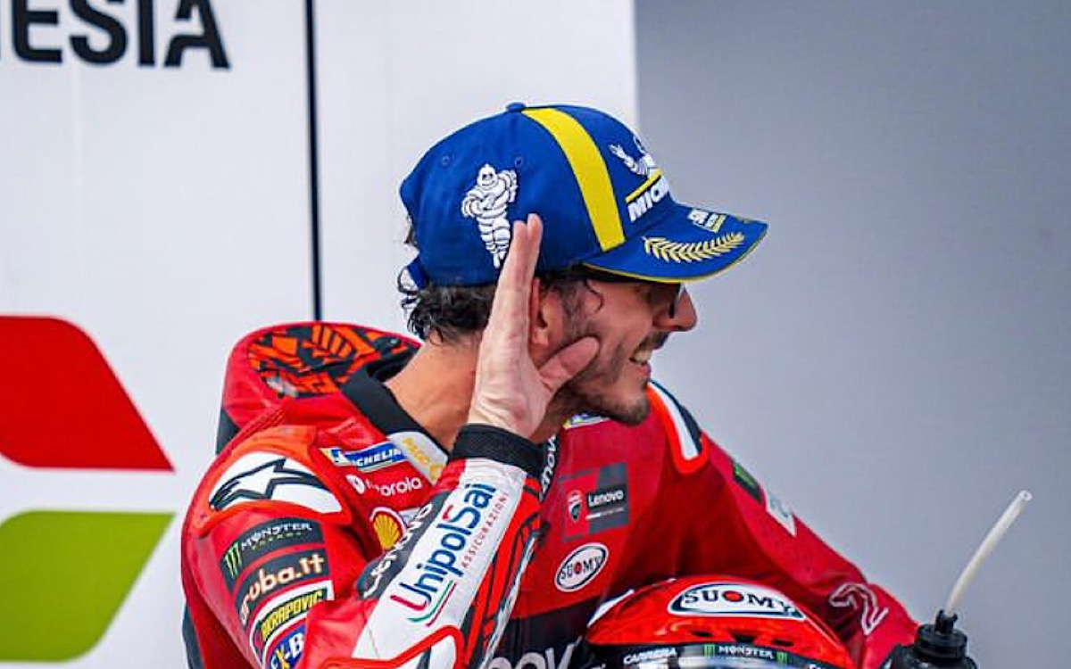 Banyak Drama, Francesco Bagnaia Akhirnya Juara MotoGP Mandalika, Crash di Tikungan 13 Marc Marquez Gagal Finis