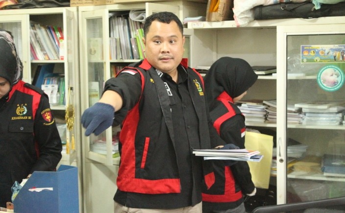 Pasca Penggeledahan, Kejari Banyuasin Teliti Dokumen Barang Bukti Korupsi Dana PMI 2019-2021