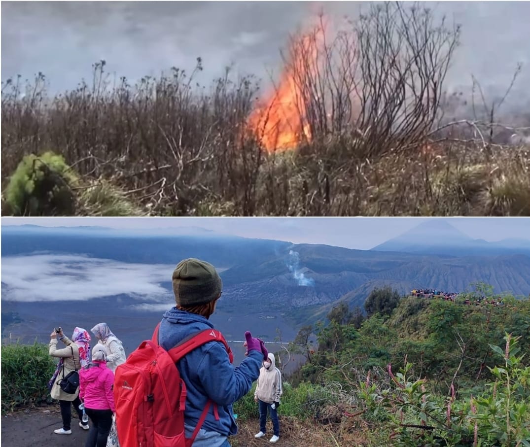 Tragedi Kebakaran Bromo Akibat Sesi Foto Prewedding Gunakan Flare, Ternyata Calon Pengantinnya Wong Palembang