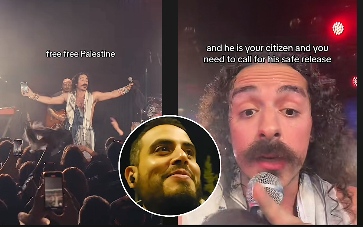 Rapper Amerika Anees Mokhiber Ditengah Konser Telepon PM Kanada: ‘Wartawan Mu Ditangkap Israel Ayo Bicara!’ 