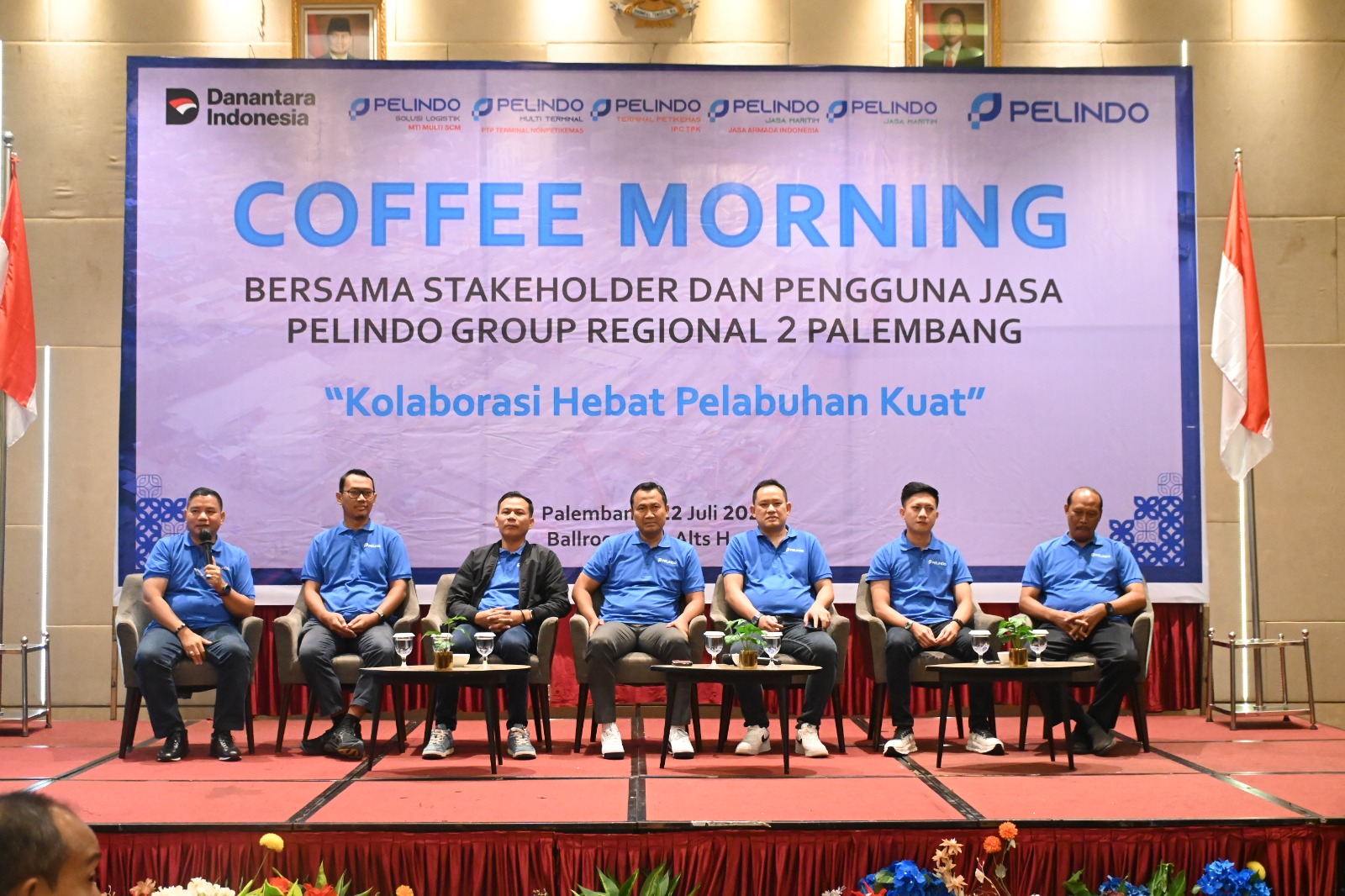 Kolaborasi Hebat untuk Pelabuhan Kuat: Pelindo Group Regional 2 Palembang Gelar Coffee Morning 2025