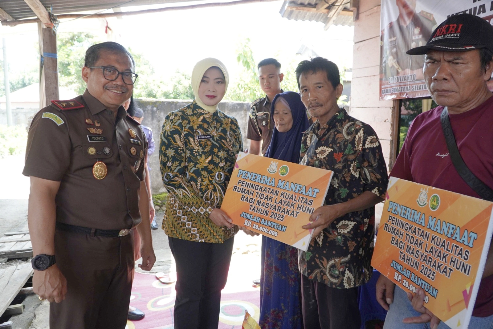 Giat Kunker Kajati Sumsel ke Kejari Lubuk Linggau, Tinjau Kinerja hingga Lakukan Aksi Sosial Bedah Rumah