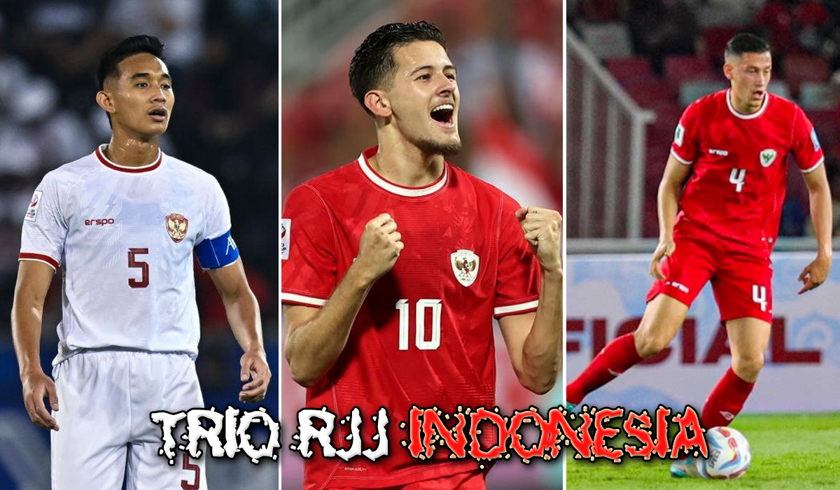 Trio Bek Indonesia “RJJ” Siap Kawal Pertahanan Indonesia di Ronde 3 Kualifikasi Piala Dunia