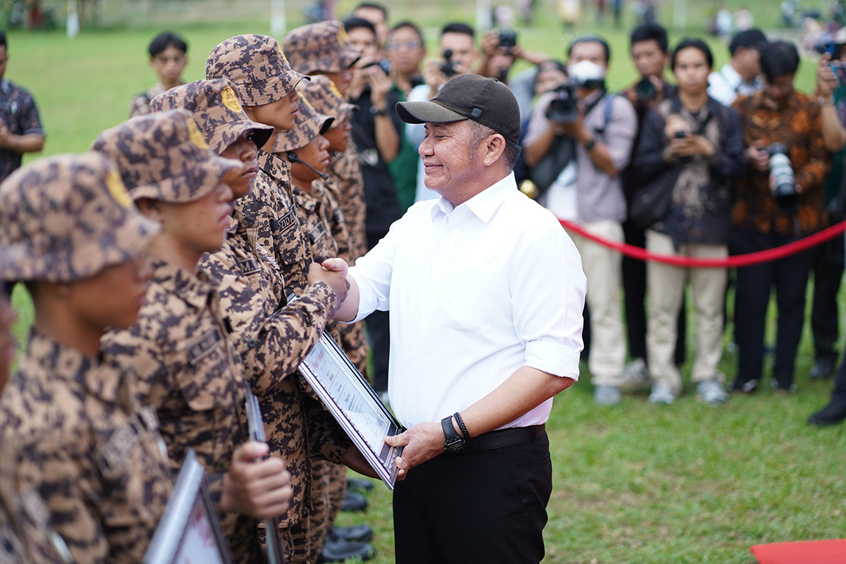 Gubernur Herman Deru Ingin Retret Laskar Pandu Satria Jadi Gerakan Nasional Pembentukan Karakter Pemuda