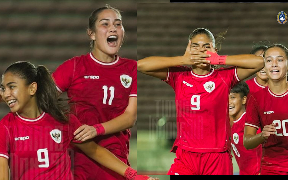 Srikandi Timnas Indonesia Lolos Semifinal Piala AFF Woman’s, Berkat Gol Semata Wayang Claudia Scheunemann 