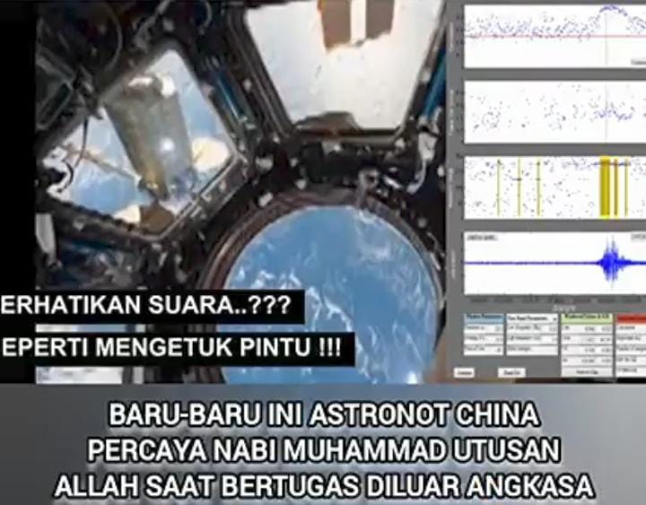 Subhanallah! Astronot Asal China Nyatakan Keislamannya Setelah Mendengar Suara Ketukan Bintang di Luar Angkasa