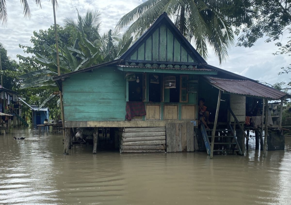 30 Rumah Warga di Kecamatan Rantau Alai Terendam Banjir, Ini Upaya BPBD Kabupaten Ogan Ilir