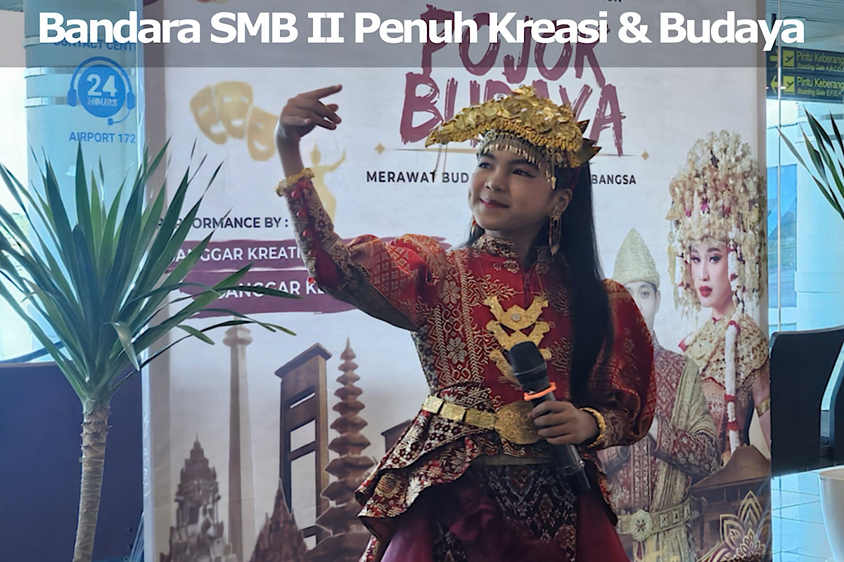 Bandara Internasional Sultan Mahmud Badaruddin II Palembang Siap Temani Momen Liburan Sekolah Keluarga