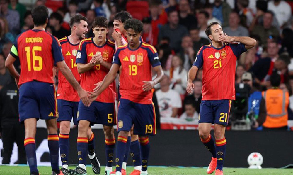 UEFA Nations League - Inggris Kalah dari Spanyol 2-3 di Kandang