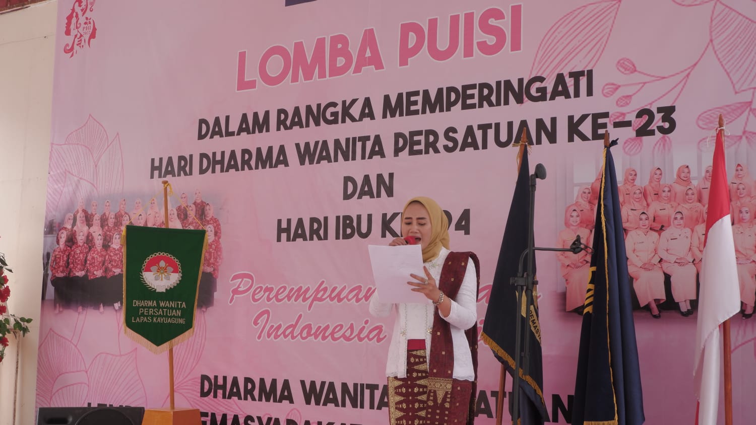 DWP Lapas Kayuagung Gelar Lomba Puisi Peringatan Hari Ibu 2022