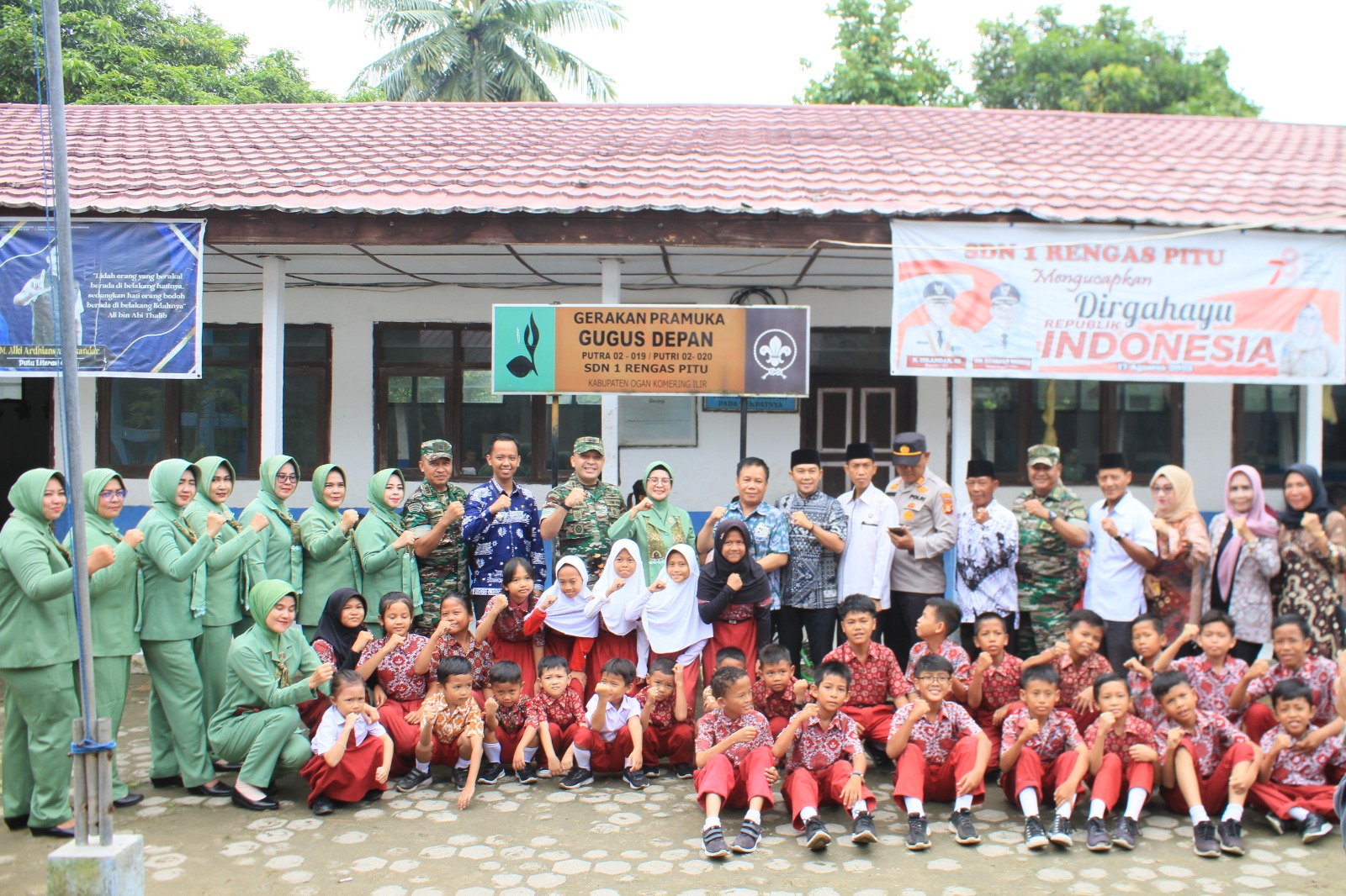 Program Unggulan Pangdam II/Sriwijaya di OKI Dilanjutkan, Kunjungi Sekolah Dasar Ini