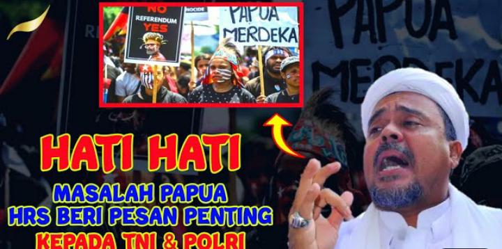 Allahuakbar! Habib Rizieq Shihab Serukan TNI-Polri Jaga Keutuhan NKRI di Tanah Papua: Jangan Beri Ampun