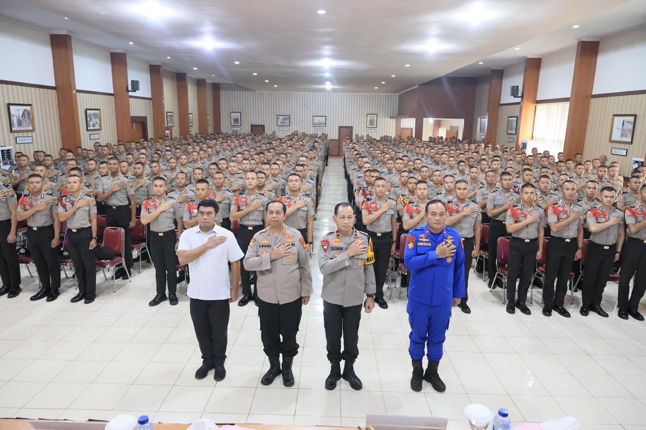 Sebelum Dilantik, 459 Siswa Diktukba Polri di SPN Betung Terima Pembekalan Wakapolda Sumsel