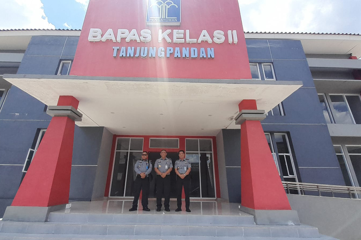 Kadivpas Kemenkumham Babel Pantau Langsung Kesiapan Operasional Bapas Kelas II Tanjungpandan