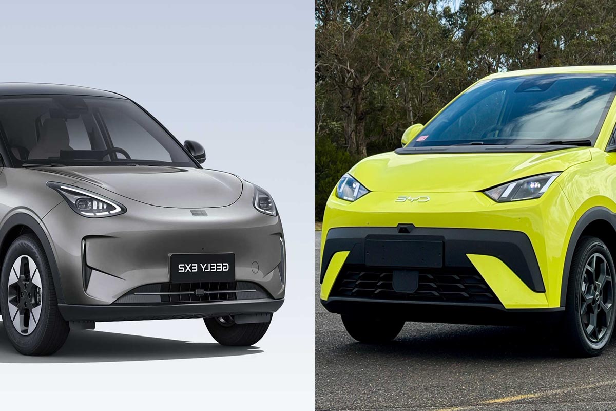 Mobil Listrik Rp 200 Jutaan, Geely EX2 atau BYD Atto 1, Mana yang Lebih Menarik?