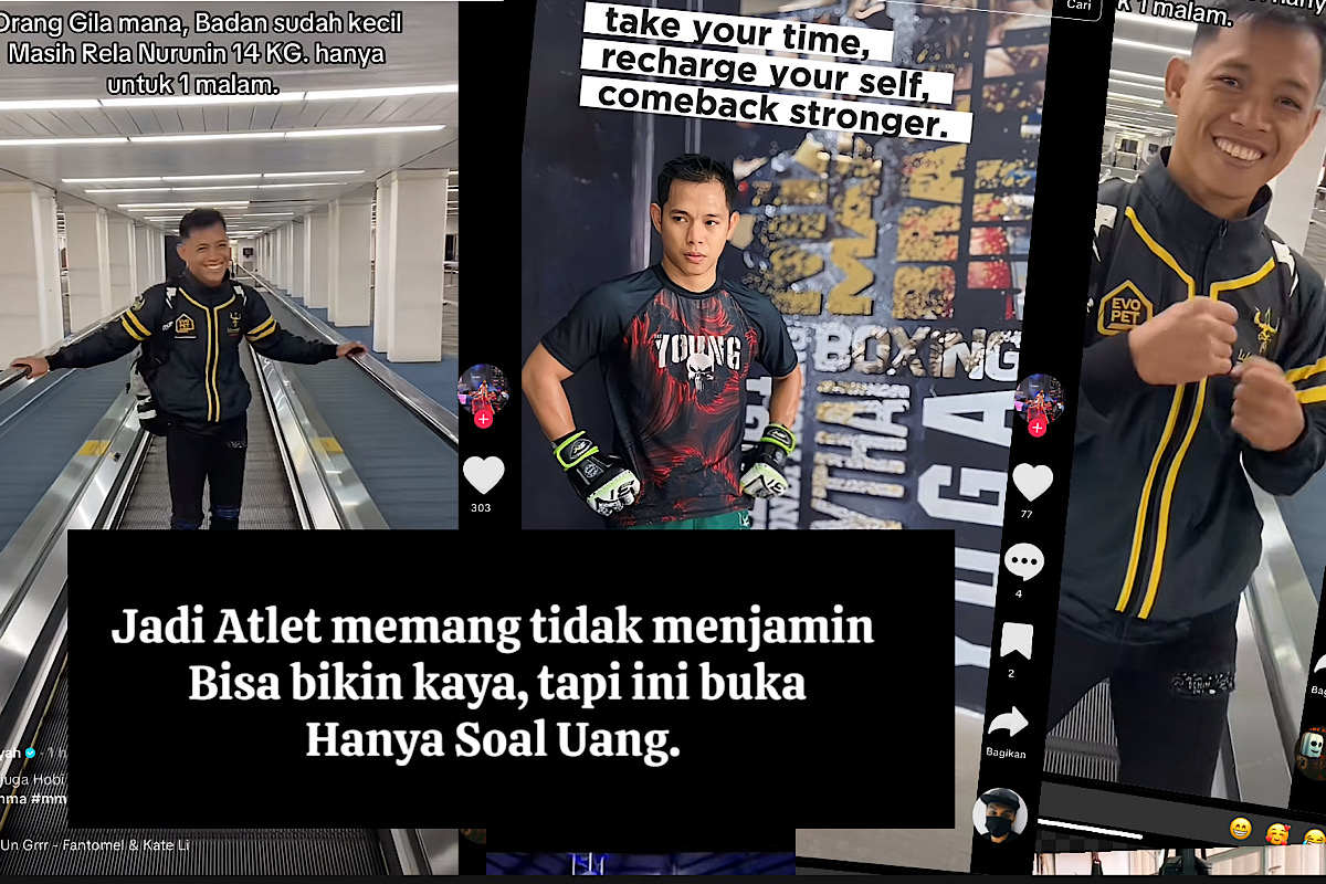 Petinju MMA Asal Sekayu Ini Merasa Terwakili Ronald Siahaan, ‘Tinju Tak Semata Soal Uang’